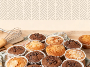 Magdalenas de espelta integral