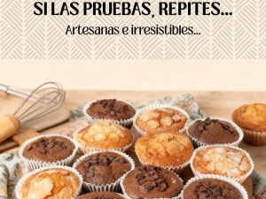 Magdalenas de espelta integral